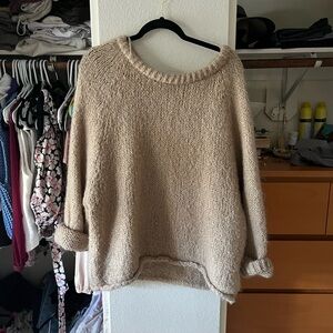 Cozy Beige Women's Sweater